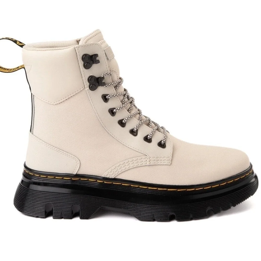 Dr Martens Tarik Parchment Utility Boots Mens 10 Womens 11 Extra Tough 50/50 NEW